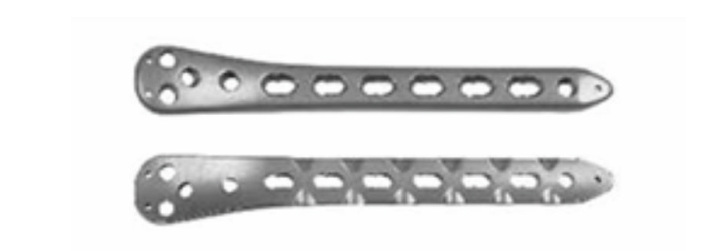 Проксимальна стегнова мищелкова блокуюча пластина UMP, титан